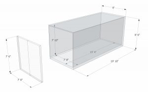 Shipping container office dimensions