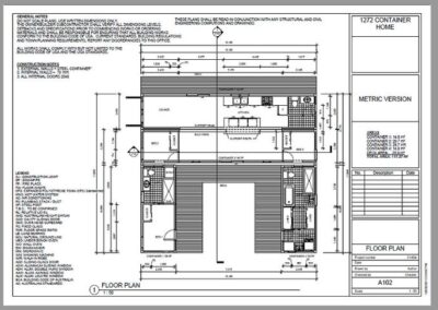 NOah shipping container house plans 5