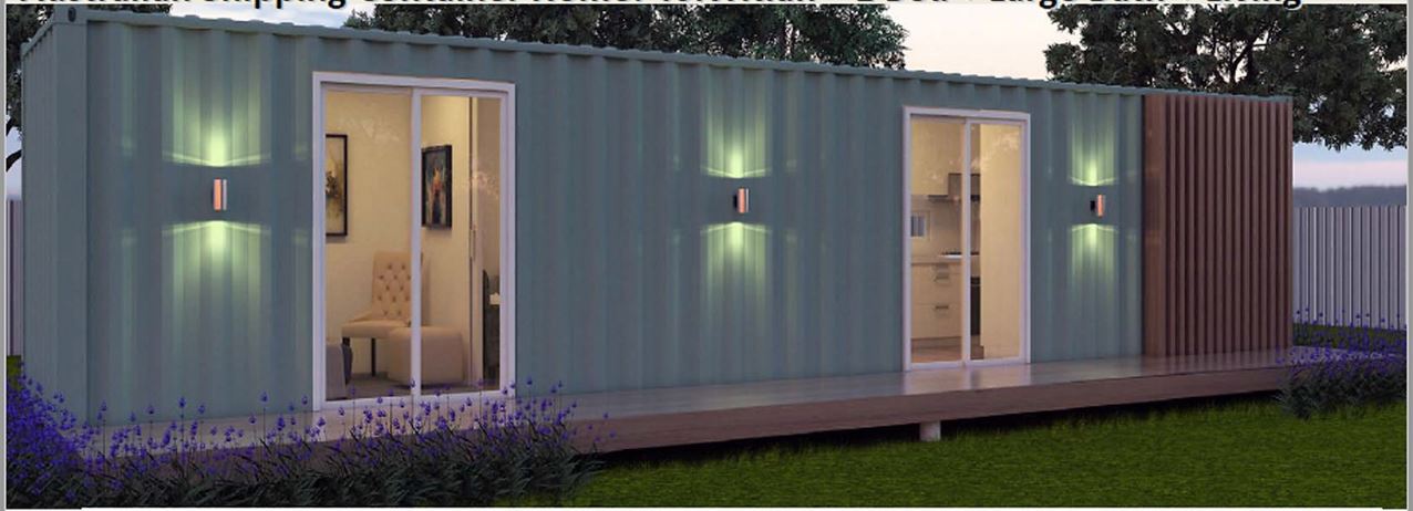 1 bedroom shipping container home