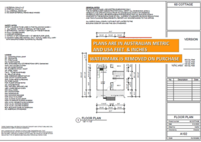 Evergreen cottage granny flat floor plan_floor plan