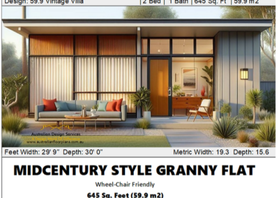 Granny flat floor plans_ Vintage Villa 2 bedroom 5